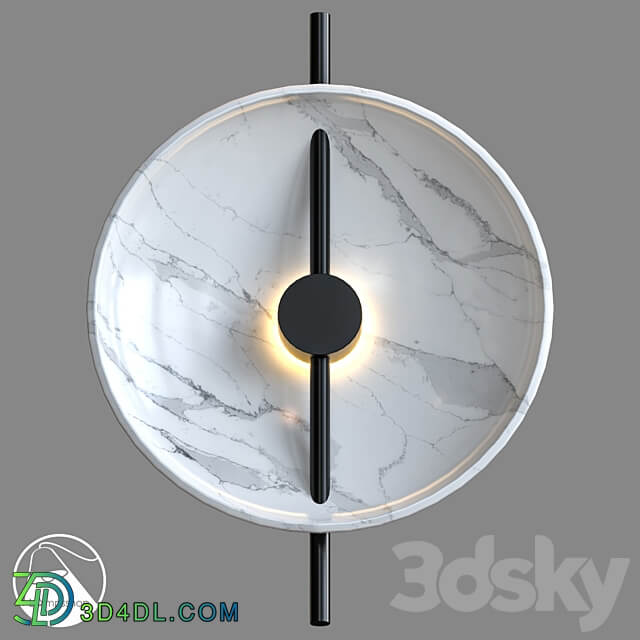 LampsShop.com B4344 Sconce Double Screw 3D Models