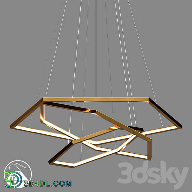 LampsShop.com L1523a Chandelier Voser Pendant light 3D Models