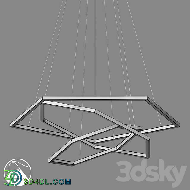 LampsShop.com L1523a Chandelier Voser Pendant light 3D Models