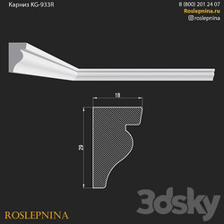 Cornice KG 933R from RosLepnina 3D Models 
