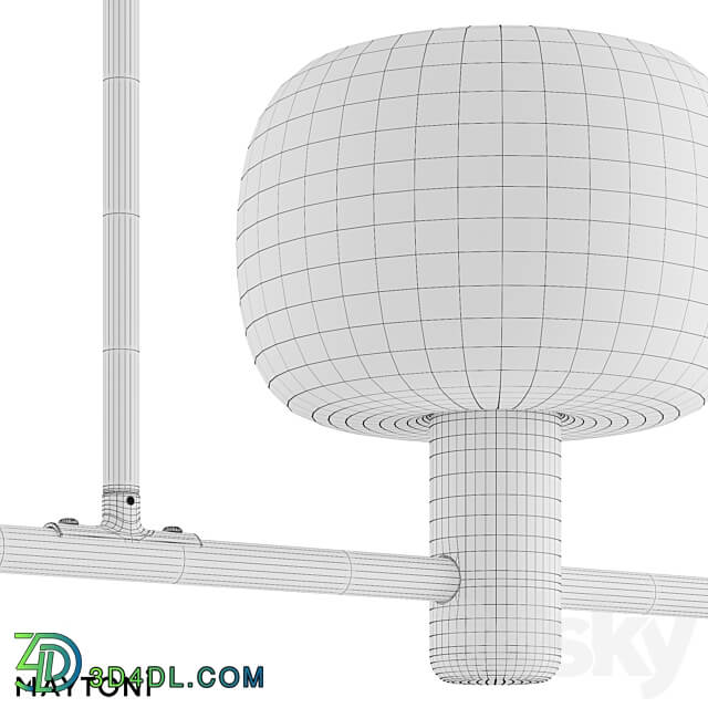 Pendant lamp MOD411PL 03G Pendant light 3D Models