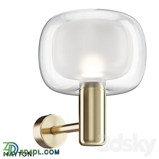 Wall lamp sconce MOD411WL 01G 3D Models