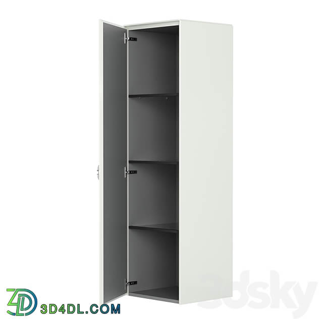 OM Duravit White Tulip Wardrobe WT1333L 3D Models