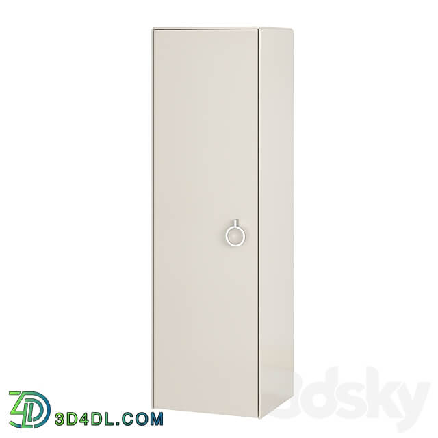 OM Duravit White Tulip Wardrobe WT1333L 3D Models