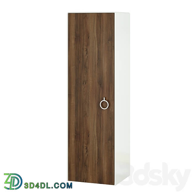 OM Duravit White Tulip Wardrobe WT1333L 3D Models