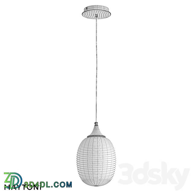 Pendant lamp MOD016PL 01BS Pendant light 3D Models