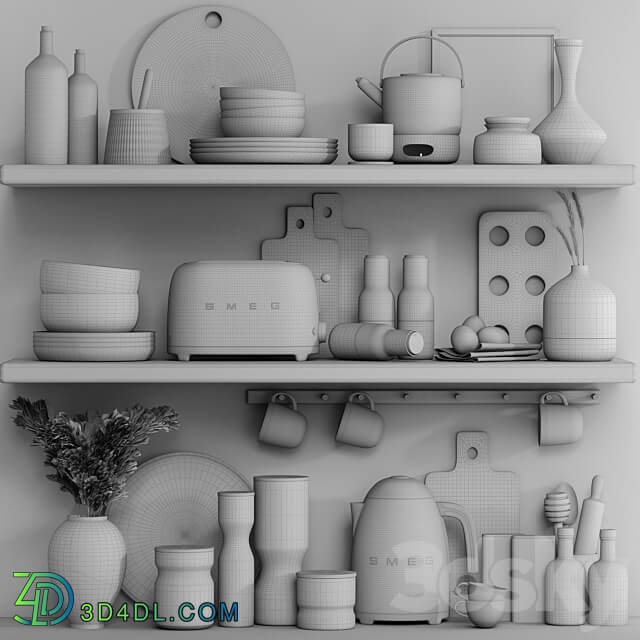 other kitchen accessories 5 3D Models