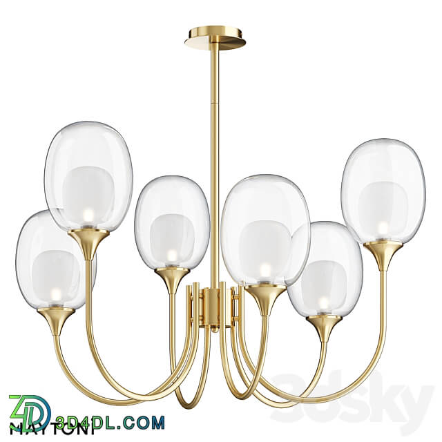 Pendant lamp MOD016PL 06BS Pendant light 3D Models