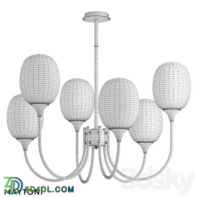 Pendant lamp MOD016PL 06BS Pendant light 3D Models