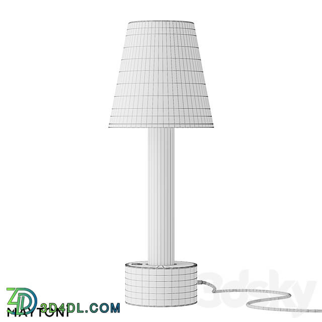 Table lamp MOD104TL 3AB3K MOD104TL 3AGR3K MOD104TL 3AG3K 3D Models