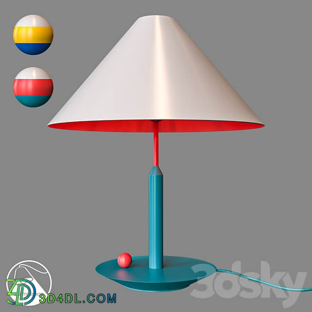 LampsShop.com NL5042 Table Lamp Canopy 3D Models