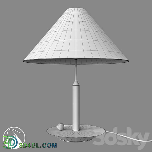 LampsShop.com NL5042 Table Lamp Canopy 3D Models