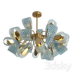 Mirabelle Blue 44.7310 OM Pendant light 3D Models 