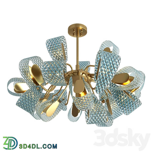 Mirabelle Blue 44.7310 OM Pendant light 3D Models