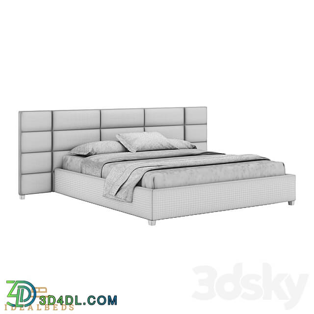 Om Modena Extended Panel Bed 3D Models