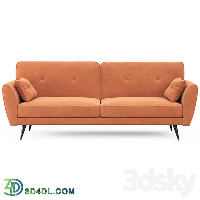 Edinburgh Orange sofa bed 3D Models