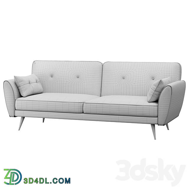 Edinburgh Green pull out sofa 3D Models