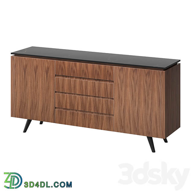 Sideboard with Nottingham ceramic top Sideboard Chest of drawer 3D Models