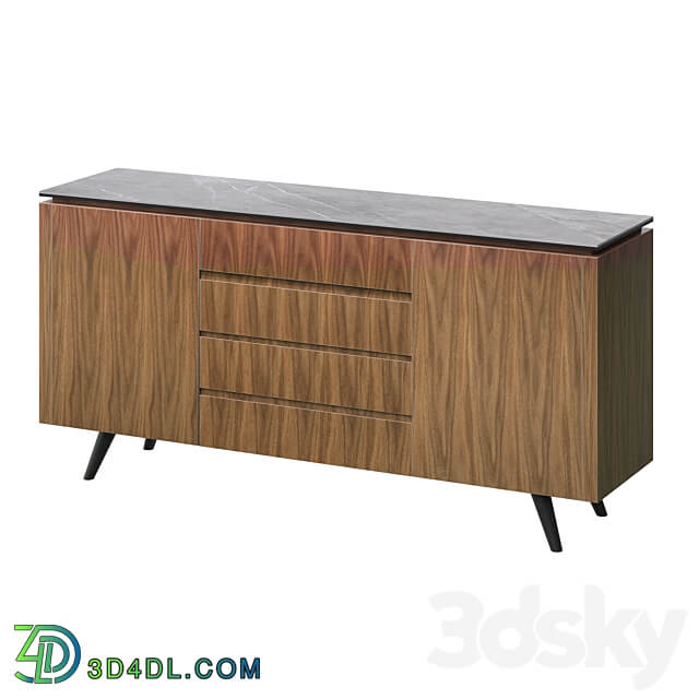 Sideboard with Nottingham ceramic top Sideboard Chest of drawer 3D Models