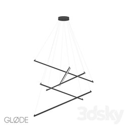 Pendant lamp ZRay by GLODE Pendant light 3D Models 