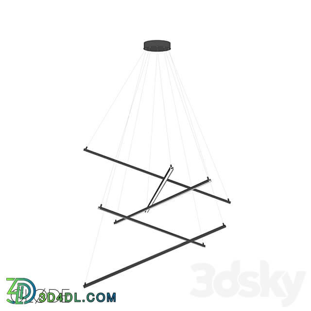Pendant lamp ZRay by GLODE Pendant light 3D Models