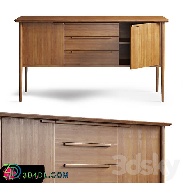 OM JT 01 Sideboard Chest of drawer 3D Models