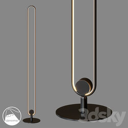 LampsShop.com T6059 Floor Lamp Ellirse 3D Models 