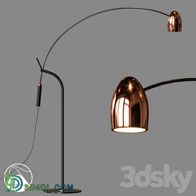 LampsShop.com T6043 Floor Lamp Meseta 3D Models