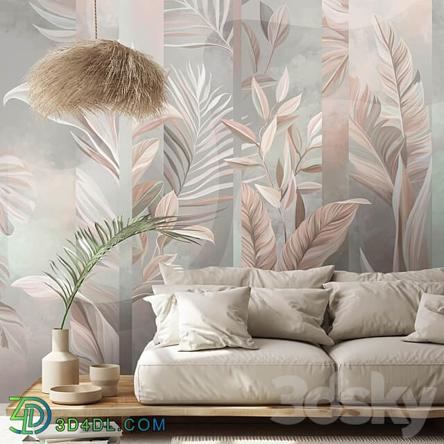 Designer wallpapers ALEXANDRA pack 1 3D Models