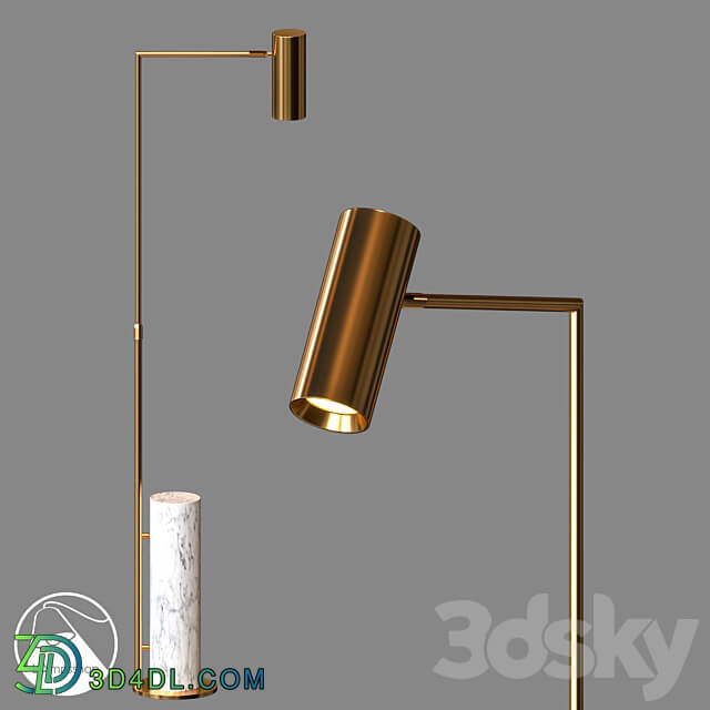 LampsShop.com T6028 Floor Lamp Pillar 3D Models