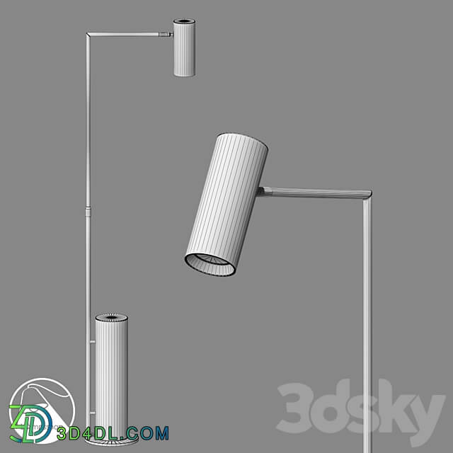 LampsShop.com T6028 Floor Lamp Pillar 3D Models