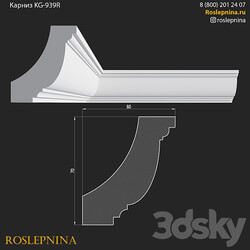 Cornice KG 939R from RosLepnina 3D Models 