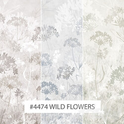 Creativille wallpapers 4474 Wild Flowers 3D Models 