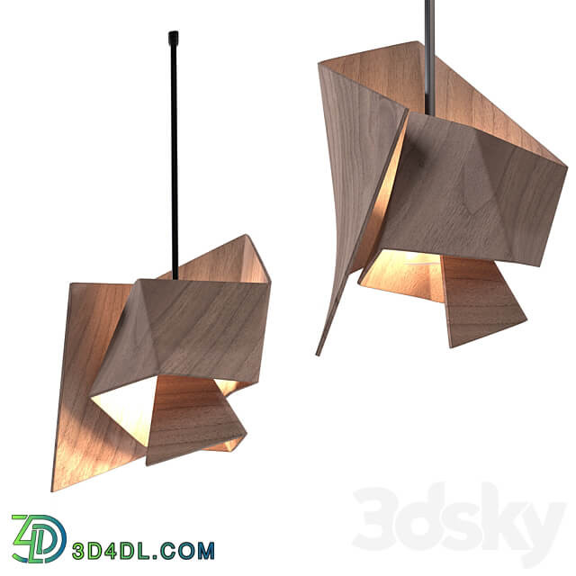 papre lamp vol 01 Pendant light 3D Models