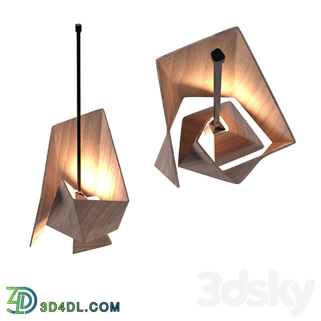 papre lamp vol 01 Pendant light 3D Models