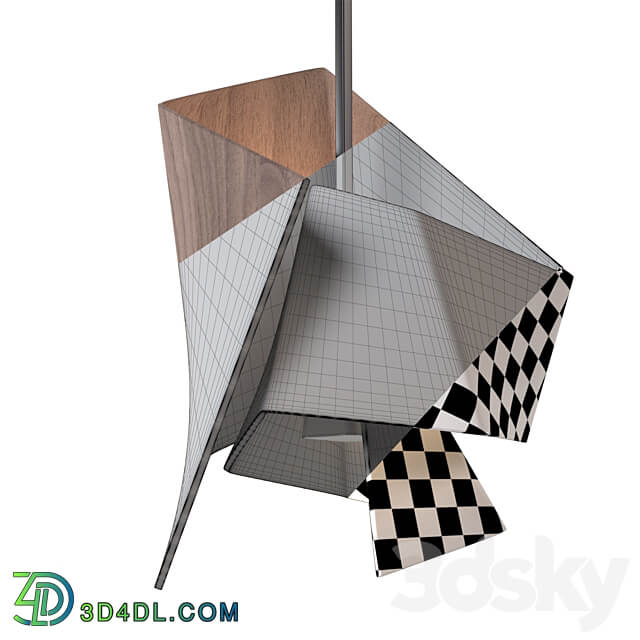 papre lamp vol 01 Pendant light 3D Models