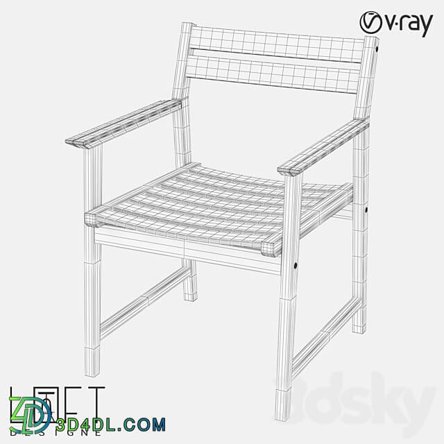 Chair LoftDesigne 1563 model 3D Models