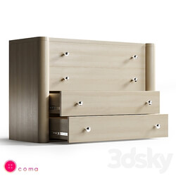 OMTM 021 Sideboard Chest of drawer 3D Models 