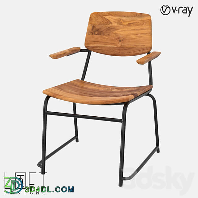 Chair LoftDesigne 1565 model 3D Models