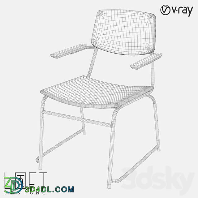 Chair LoftDesigne 1565 model 3D Models