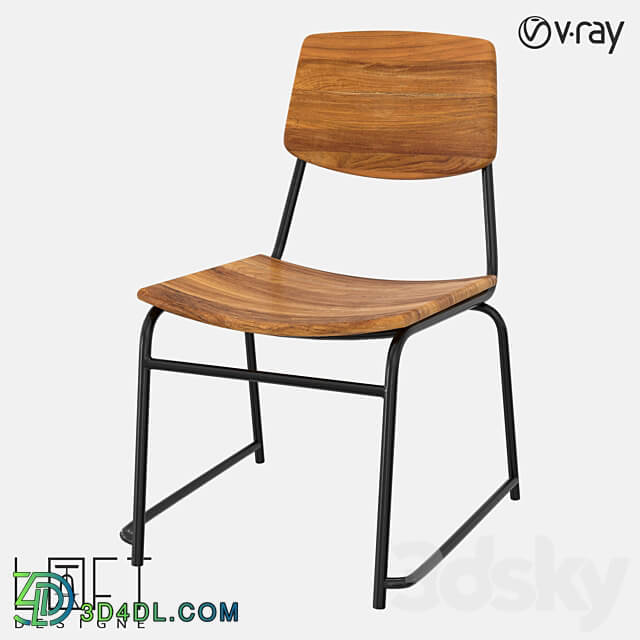 Chair LoftDesigne 1566 model 3D Models