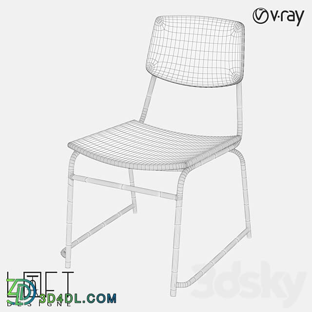 Chair LoftDesigne 1566 model 3D Models