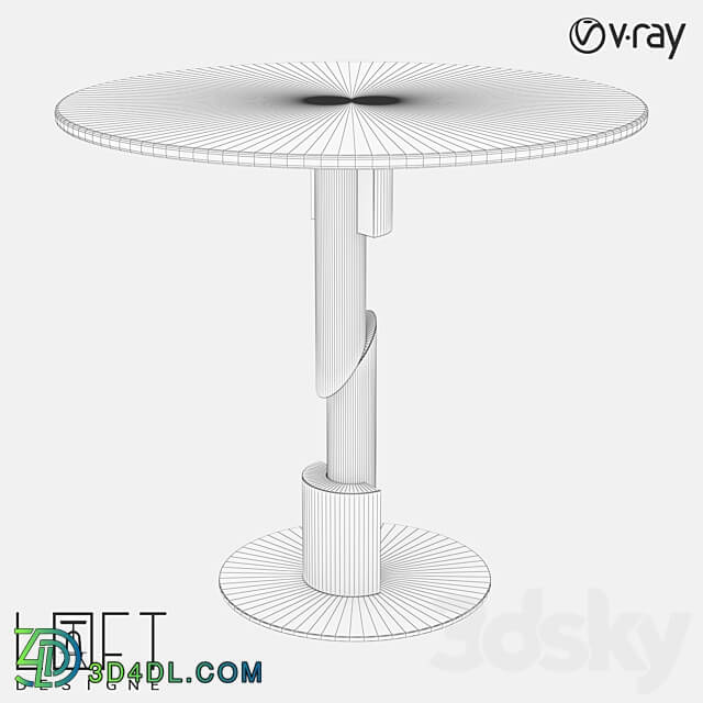 Table LoftDesigne 6117 model 3D Models