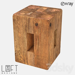 Stool LoftDesigne 31187 model 3D Models 