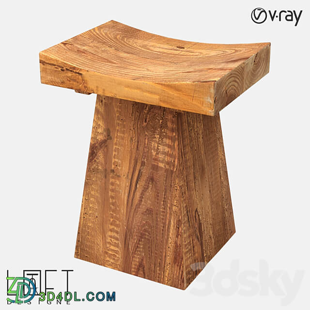 Stool LoftDesigne 31188 model Other 3D Models