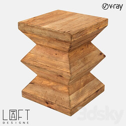 Stool LoftDesigne 31191 model Other 3D Models 