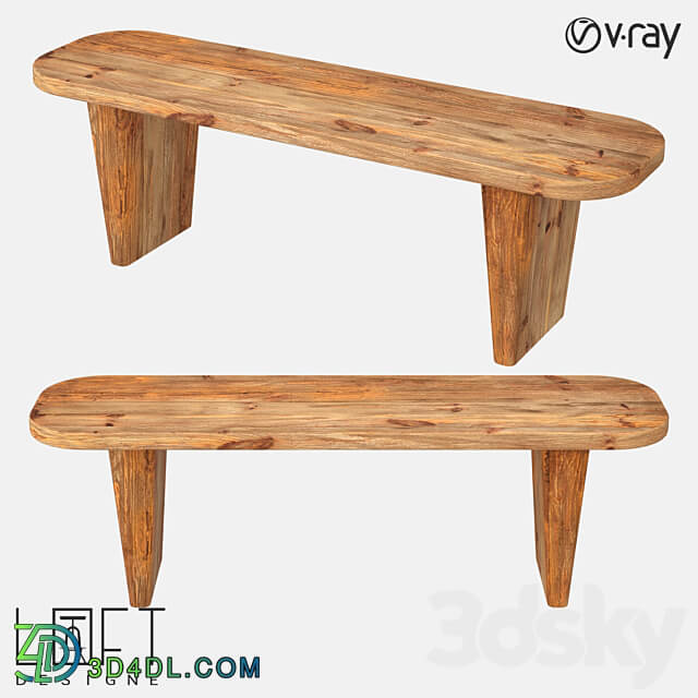 Bench LoftDesigne 31277 model Other 3D Models