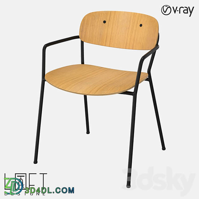 Chair LoftDesigne 37115 model 3D Models