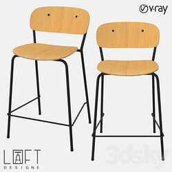 Bar stool LoftDesigne 37116 model 3D Models 