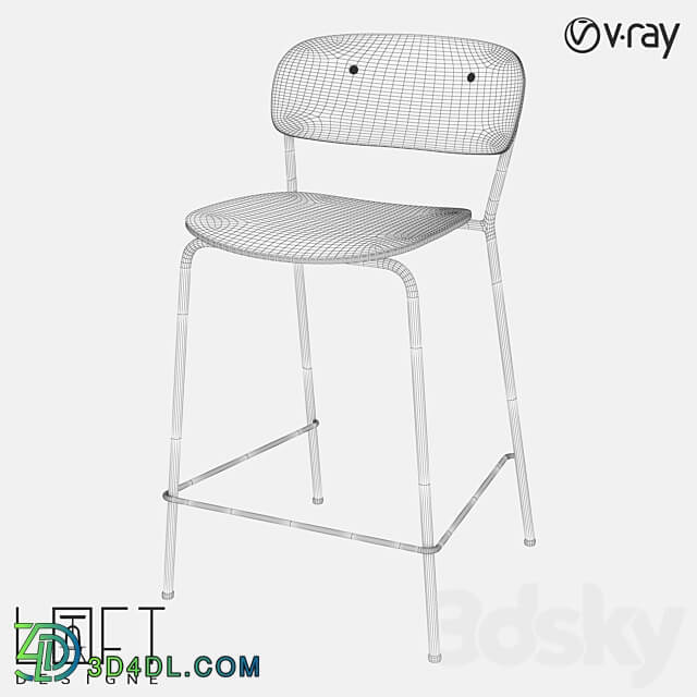 Bar stool LoftDesigne 37116 model 3D Models